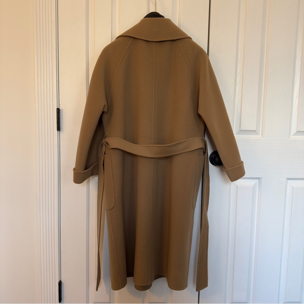 MaxMara Weekend Wool Robe Coat Size 4 - Picture 2 of 7